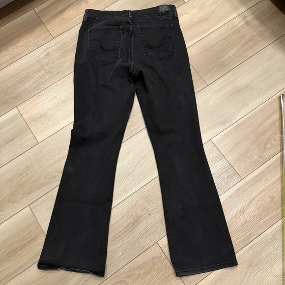 Levi's Signature Women's Mid Rise Bootcut Jeans Black W31 - Picture 7 of 7